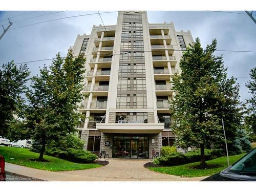 404-90 Charlton Avenue W, Hamilton, ON - Outdoor With Balcony With Facade