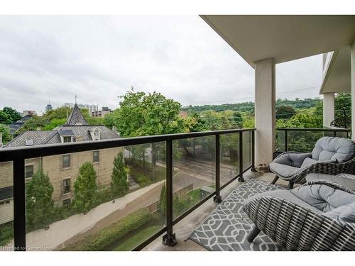 404-90 Charlton Avenue W, Hamilton, ON - Outdoor With Balcony With View With Exterior