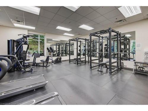 404-90 Charlton Avenue W, Hamilton, ON - Indoor Photo Showing Gym Room