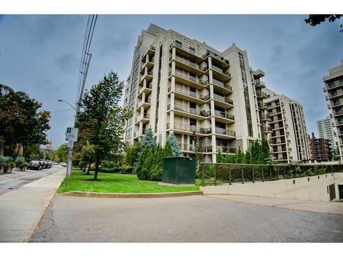 404-90 Charlton Avenue W, Hamilton, ON - Outdoor With Balcony With Facade