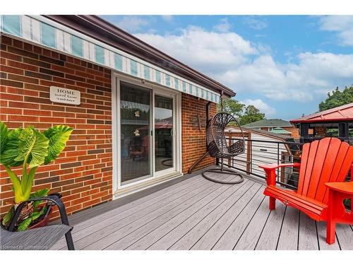 417 East 43Rd Street, Hamilton, ON - Outdoor With Deck Patio Veranda With Exterior