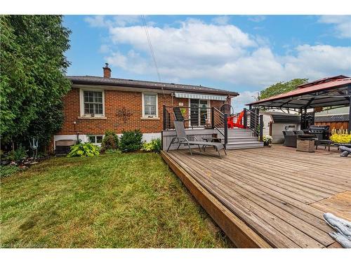 417 East 43Rd Street, Hamilton, ON - Outdoor With Deck Patio Veranda