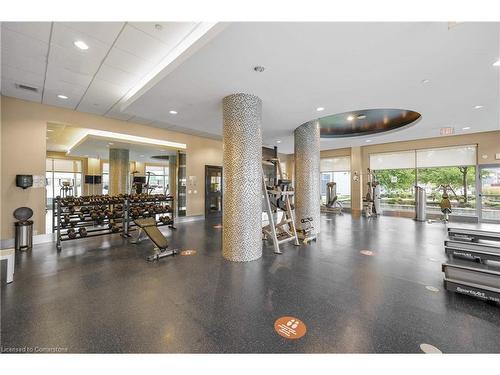 1110-65 Speers Road, Oakville, ON - Indoor Photo Showing Gym Room