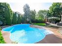 2345 Carpenters Circle, Oakville, ON  - Outdoor With In Ground Pool With Backyard 