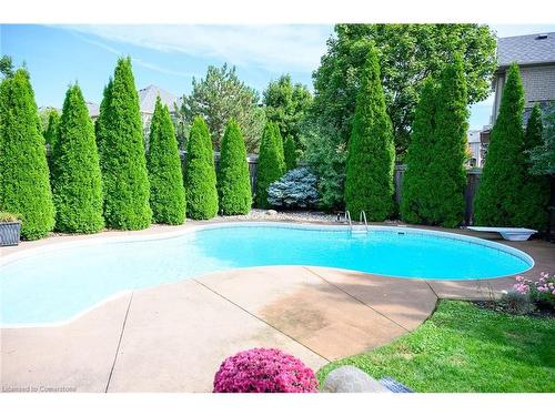 2345 Carpenters Circle, Oakville, ON - Outdoor With In Ground Pool With Backyard