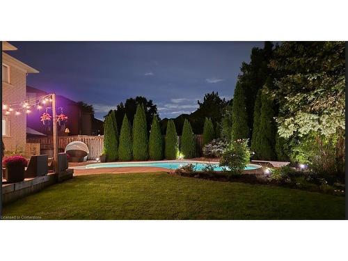 2345 Carpenters Circle, Oakville, ON - Outdoor With In Ground Pool