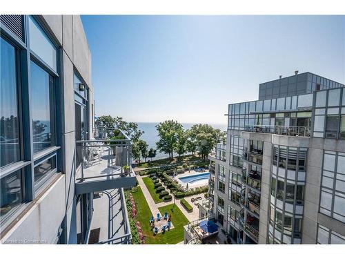 808-3500 Lakeshore Road W, Oakville, ON - Outdoor With Balcony