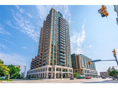 1401-2060 Lakeshore Road, Burlington, ON - Outdoor With Balcony With Facade