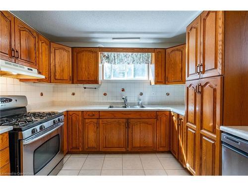 Lower-7 Fox Run, Brantford, ON - Indoor Photo Showing Kitchen With Double Sink