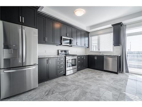 202-30 Times Square Boulevard, Hamilton, ON - Indoor Photo Showing Kitchen With Stainless Steel Kitchen