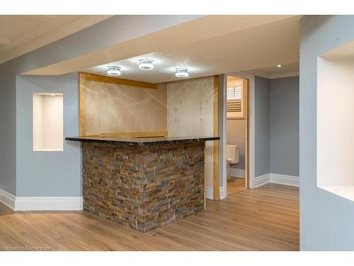 35 Holkham Avenue, Ancaster, ON - Indoor Photo Showing Other Room With Fireplace