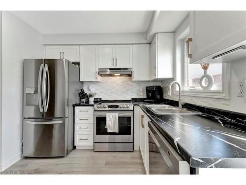 37-41 Radison Lane, Hamilton, ON - Indoor Photo Showing Kitchen With Double Sink With Upgraded Kitchen