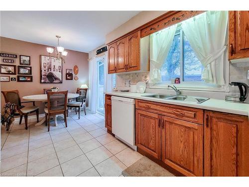 2034 Faversham Avenue, Burlington, ON - Indoor Photo Showing Kitchen With Double Sink