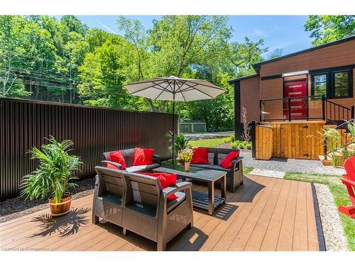 1323 Hidden Valley Road, Burlington, ON - Outdoor With Deck Patio Veranda With Exterior