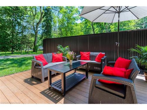 1323 Hidden Valley Road, Burlington, ON - Outdoor With Deck Patio Veranda With Exterior