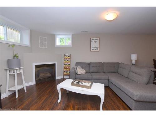 42 Seneca Street Street, Cayuga, ON - Indoor Photo Showing Living Room With Fireplace