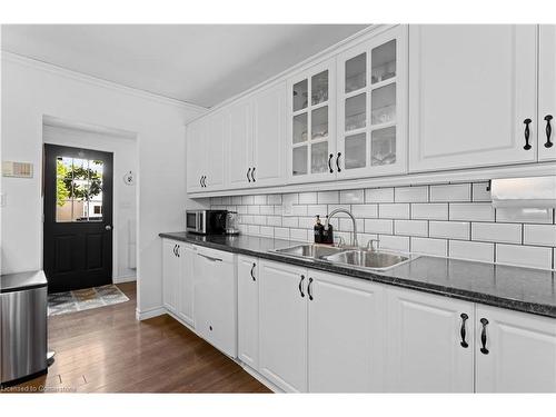 944 Conc 2 Walpole Road, Nanticoke, ON - Indoor Photo Showing Kitchen With Double Sink