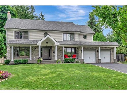 18 St Anns Court, Ancaster, ON - Outdoor With Deck Patio Veranda With Facade