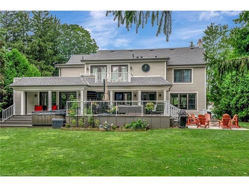 18 St Anns Court, Ancaster, ON - Outdoor With Deck Patio Veranda