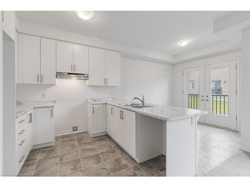 17 Daffodil Road, Springwater, ON - Indoor Photo Showing Kitchen With Double Sink