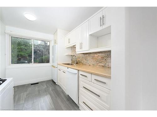 250 San Francisco Avenue, Hamilton, ON - Indoor Photo Showing Kitchen With Double Sink