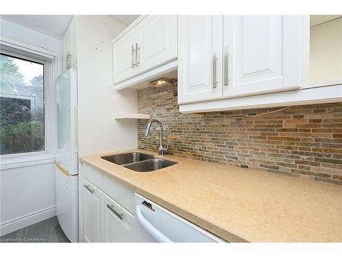 250 San Francisco Avenue, Hamilton, ON - Indoor Photo Showing Kitchen With Double Sink