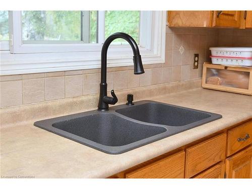 57 Haldimand Trail Road, Dunnville, ON - Indoor Photo Showing Kitchen With Double Sink