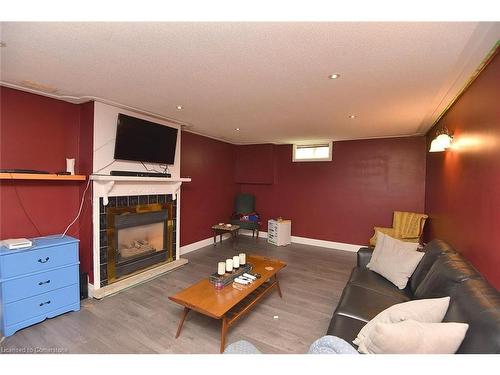 57 Haldimand Trail Road, Dunnville, ON - Indoor Photo Showing Living Room With Fireplace