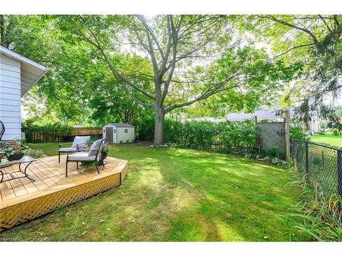 644 Alder Street W, Dunnville, ON - Outdoor With Deck Patio Veranda With Backyard