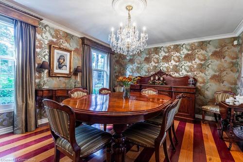 58 Braemar Place, Hamilton, ON - Indoor Photo Showing Dining Room