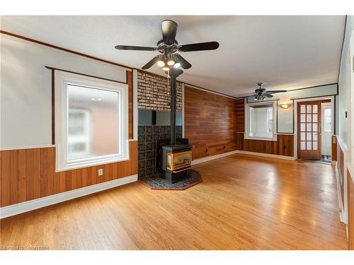 46 Graham Avenue S, Hamilton, ON - Indoor With Fireplace