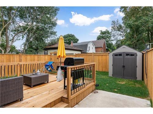 491 Colborne Street, Brantford, ON - Outdoor With Deck Patio Veranda With Exterior