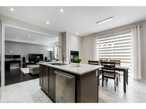 22 Selsdon Street, Brampton, ON - Indoor Photo Showing Kitchen With Double Sink