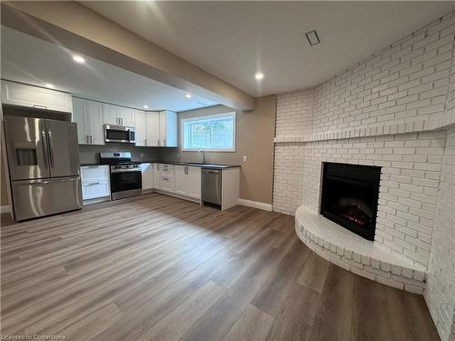 1174 Vansickle Road, St. Catharines, ON - Indoor With Fireplace