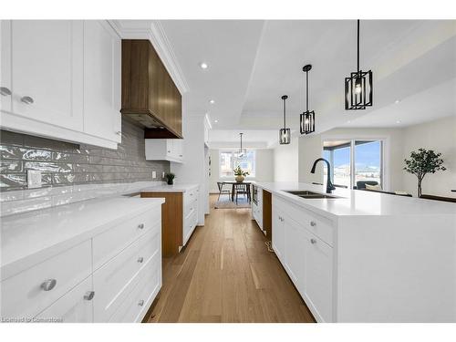 60 Pike Creek Drive, Cayuga, ON - Indoor Photo Showing Kitchen With Double Sink With Upgraded Kitchen