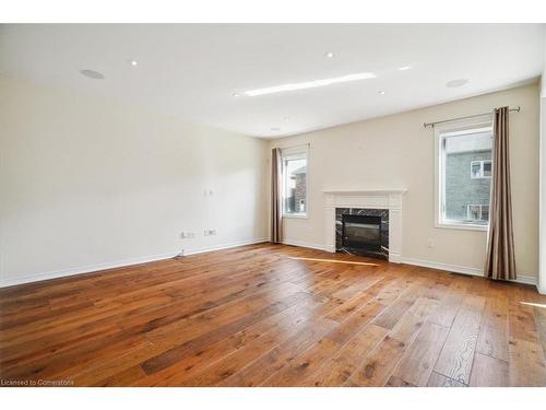 232 Raymond Road, Ancaster, ON - Indoor Photo Showing Living Room With Fireplace