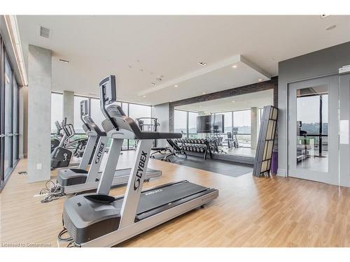 606-101 Locke Street S, Hamilton, ON - Indoor Photo Showing Gym Room