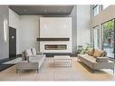 509-181 James Street N, Hamilton, ON  - Indoor Photo Showing Living Room With Fireplace 