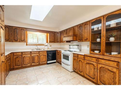 10 Dorothy Street, Hamilton, ON - Indoor Photo Showing Kitchen With Double Sink