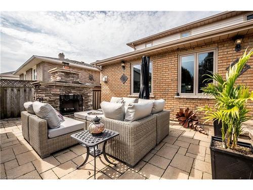 487 Eaglewood Drive, Hamilton, ON - Outdoor With Deck Patio Veranda With Exterior