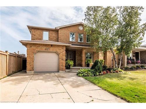 487 Eaglewood Drive, Hamilton, ON - Outdoor With Facade