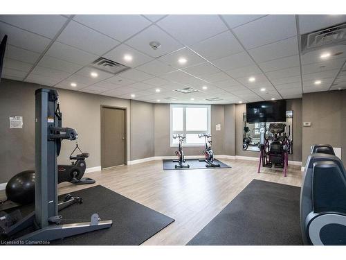 608-101 Shoreview Place, Stoney Creek, ON - Indoor Photo Showing Gym Room