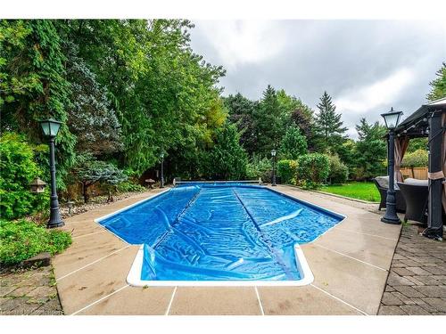 16 Noble Kirk Drive, Flamborough, ON - Outdoor With In Ground Pool With Backyard