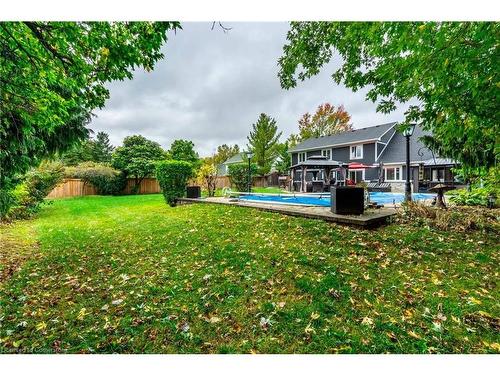 16 Noble Kirk Drive, Flamborough, ON - Outdoor With In Ground Pool With Backyard