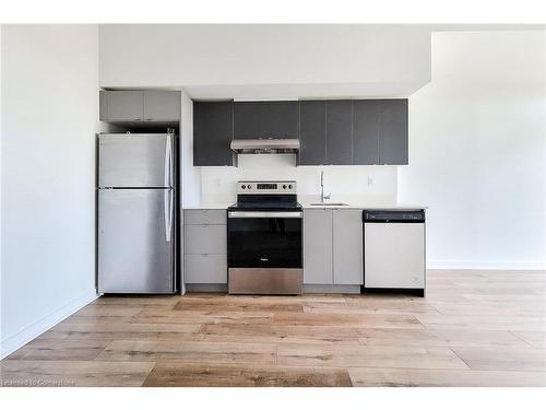 A108-3210 Dakota Common, Burlington, ON - Indoor Photo Showing Kitchen With Stainless Steel Kitchen