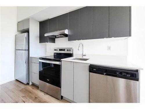 A108-3210 Dakota Common, Burlington, ON - Indoor Photo Showing Kitchen With Stainless Steel Kitchen