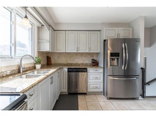 59 Regent Avenue, Hamilton, ON - Indoor Photo Showing Kitchen With Double Sink