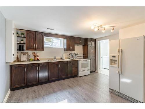 59 Regent Avenue, Hamilton, ON - Indoor Photo Showing Kitchen With Double Sink