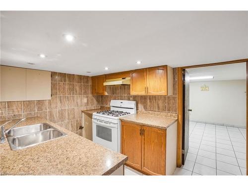 2 Mark Place, Hamilton, ON - Indoor Photo Showing Kitchen With Double Sink