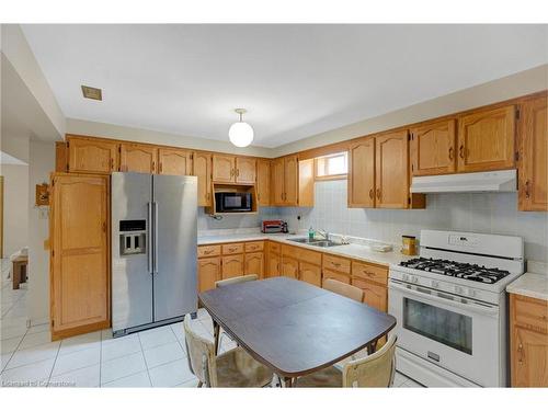 2 Mark Place, Hamilton, ON - Indoor Photo Showing Kitchen With Double Sink